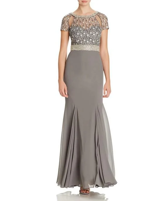 A - line cocktail wedding guest dresses in pastel colorsMIGNON - Embellished Long Dress VM1730B A - line cocktail wedding guest dresses in pastel colorsMIGNON - Embellished Long Dress VM1730B