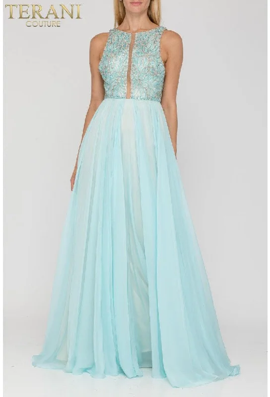 Mini wedding guest dresses with glittery accents for a trendy lookTerani Couture 2011P1095 Prom Long Formal Dress Mini wedding guest dresses with glittery accents for a trendy lookTerani Couture 2011P1095 Prom Long Formal Dress