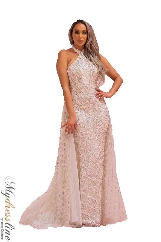 Prom dresses with tiered ruffled sleeves and satin skirts for a feminine and voluminous lookChic and Holland BR1990 Prom dresses with tiered ruffled sleeves and satin skirts for a feminine and voluminous lookChic and Holland BR1990