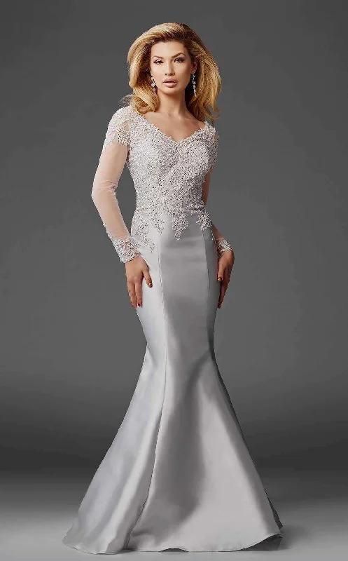 Prom dresses with geometric - cutout sleeves and flowing chiffon fabrics for a modern and airy lookClarisse M6436 Dress