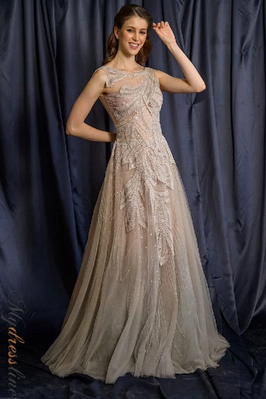 Formal dresses with button - front designs and tulle skirts for a charming prom styleDulce Celia ABIGALIA Formal dresses with button - front designs and tulle skirts for a charming prom styleDulce Celia ABIGALIA