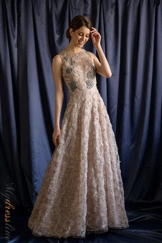 Formal dresses with abstract print panels and rhinestone embellishments for a unique formal eventDulce Celia FABIANA Formal dresses with abstract print panels and rhinestone embellishments for a unique formal eventDulce Celia FABIANA