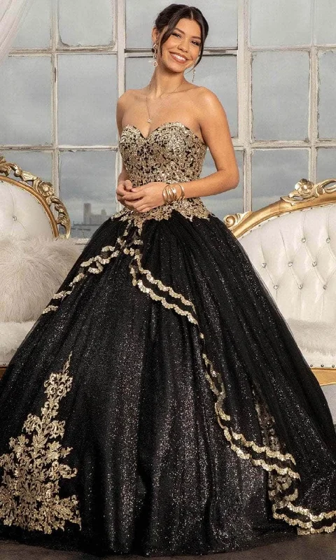 Formal dresses with tassel - adorned belts and tiered skirts for a stylish and festive formal eventElizabeth K GL3022 - Strapless Sweetheart Wedding Dress Formal dresses with tassel - adorned belts and tiered skirts for a stylish and festive formal eventElizabeth K GL3022 - Strapless Sweetheart Wedding Dress