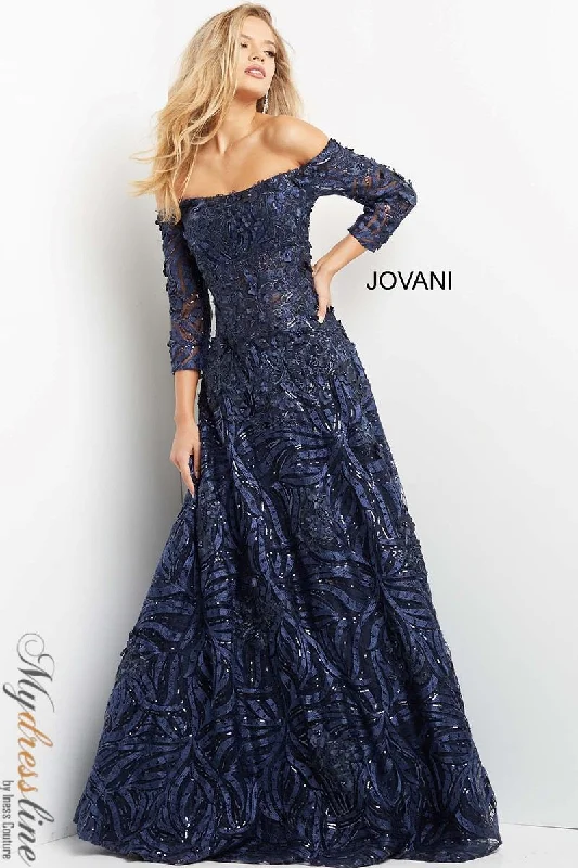 Prom dresses with pom - pom - decorated hems and cotton - blend fabrics for a playful and comfortable formal styleJovani 06792 Prom dresses with pom - pom - decorated hems and cotton - blend fabrics for a playful and comfortable formal styleJovani 06792