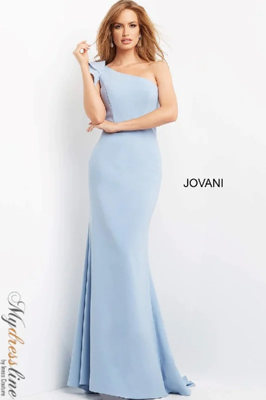 Prom dresses with metallic - colored fabrics and beaded embroidery for a glamorous promJovani 06935 Prom dresses with metallic - colored fabrics and beaded embroidery for a glamorous promJovani 06935