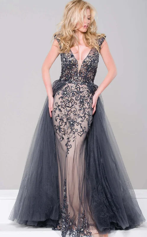 Formal dresses with halter necks and lace - up backs for a stylish promJVN JVN46081CL Dress Formal dresses with halter necks and lace - up backs for a stylish promJVN JVN46081CL Dress