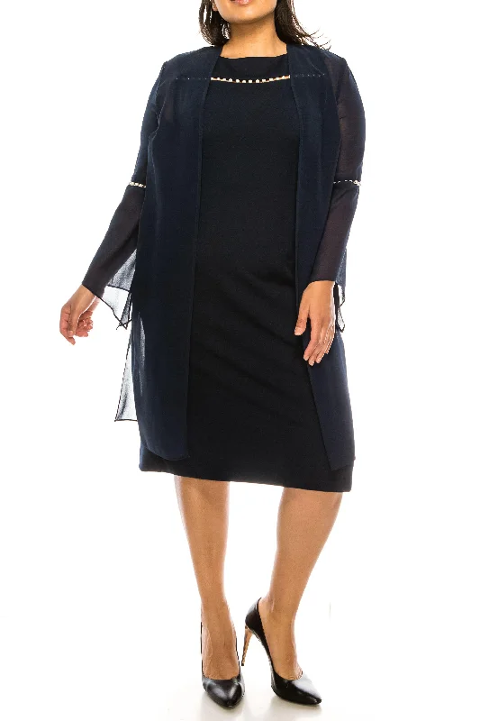 Satin cocktail dresses with a high - low hem for a modern touchMaya Brooke Long Sleeve Jacket Short Dress 28543 Satin cocktail dresses with a high - low hem for a modern touchMaya Brooke Long Sleeve Jacket Short Dress 28543