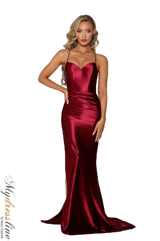 Prom dresses with illusion necklines and crystal embellishments for a formal affairPortia & Scarlett PS6306 Prom dresses with illusion necklines and crystal embellishments for a formal affairPortia & Scarlett PS6306