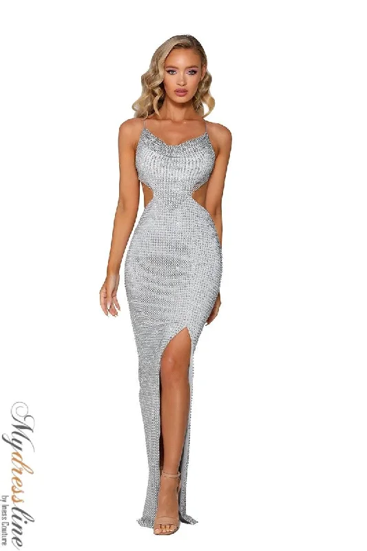 Sequined formal dresses with open backs for a sexy prom stylePortia & Scarlett PS6325 Sequined formal dresses with open backs for a sexy prom stylePortia & Scarlett PS6325