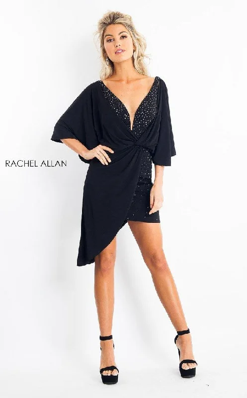 Printed cocktail dresses with geometric patterns for a contemporary aestheticRachel Allan Short Formal Cocktail Dress L1185 Printed cocktail dresses with geometric patterns for a contemporary aestheticRachel Allan Short Formal Cocktail Dress L1185