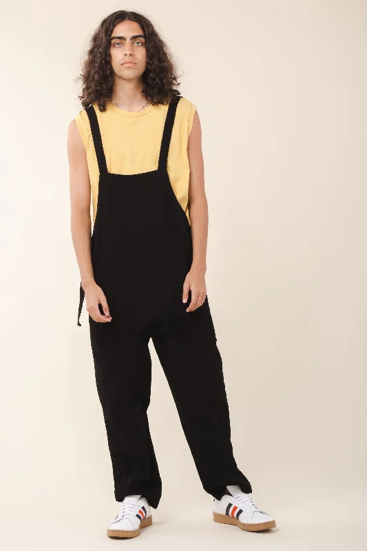 Women's overalls for a beach vacationCanvas Overall in Black