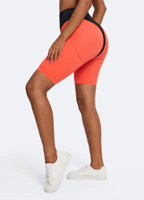 Twill Women Shorts with a Smooth Texture and DurabilityFlattering Bike Shorts