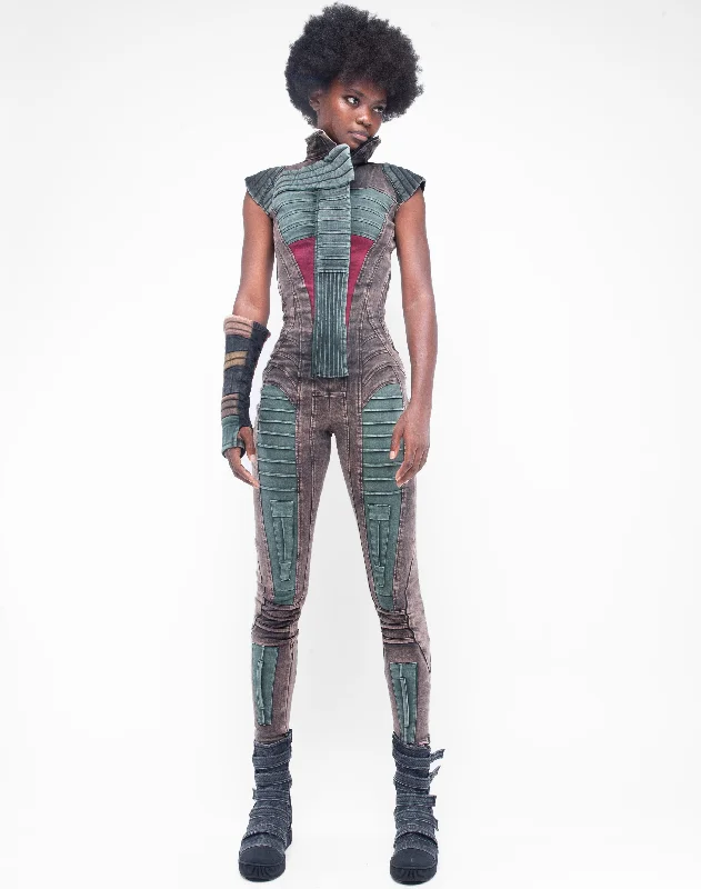 Women's overalls with a drawstring at the anklesOVERALL TRIBE