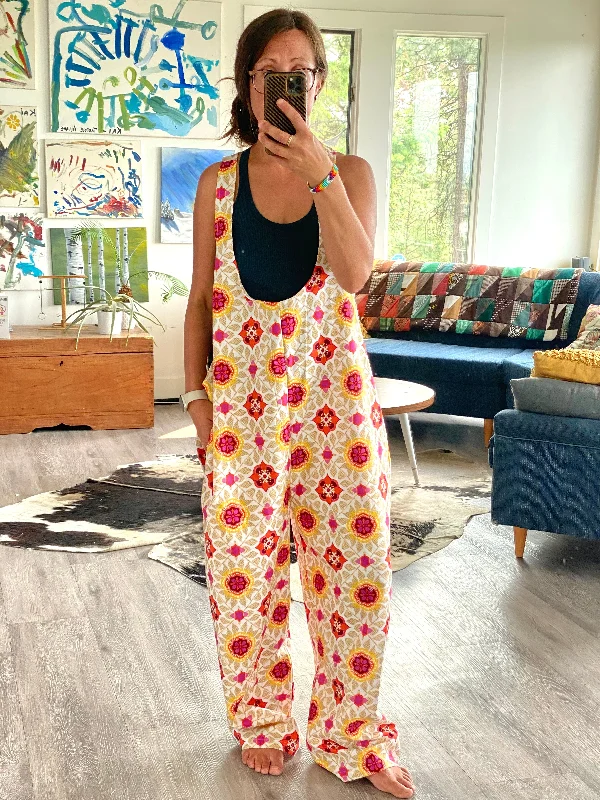 Women's overalls with a metallic accentOveralls - Lg/XL