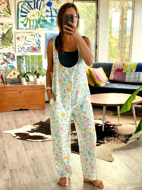 Women's overalls with a patchwork designOveralls - med