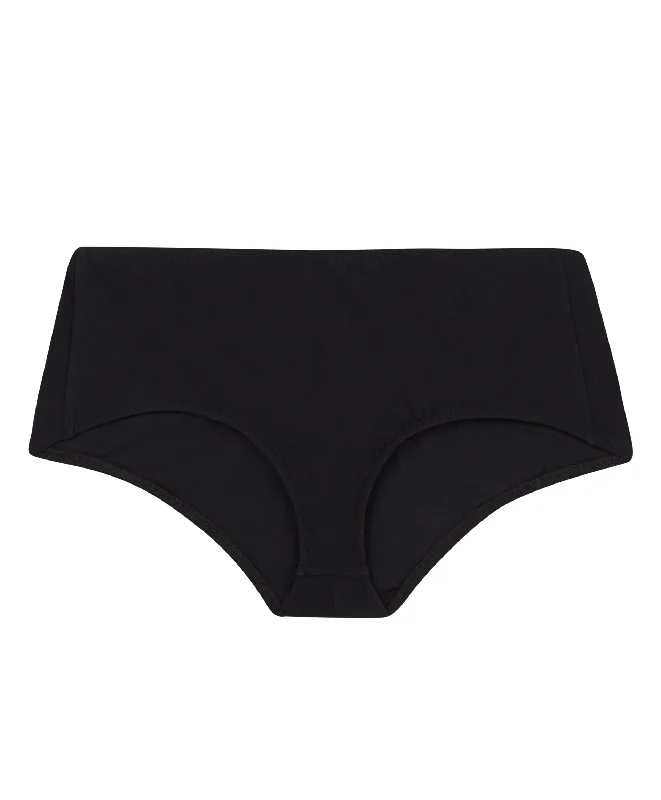 Neon - colored bikini to stand out on the beachlow short bikini bottom