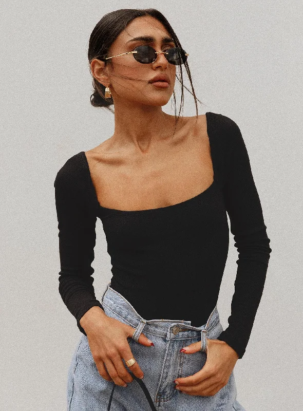 Organic Cotton Bodysuits for an Eco - Friendly and Comfortable OptionCharlotte Bodysuit Black Organic Cotton Bodysuits for an Eco - Friendly and Comfortable OptionCharlotte Bodysuit Black