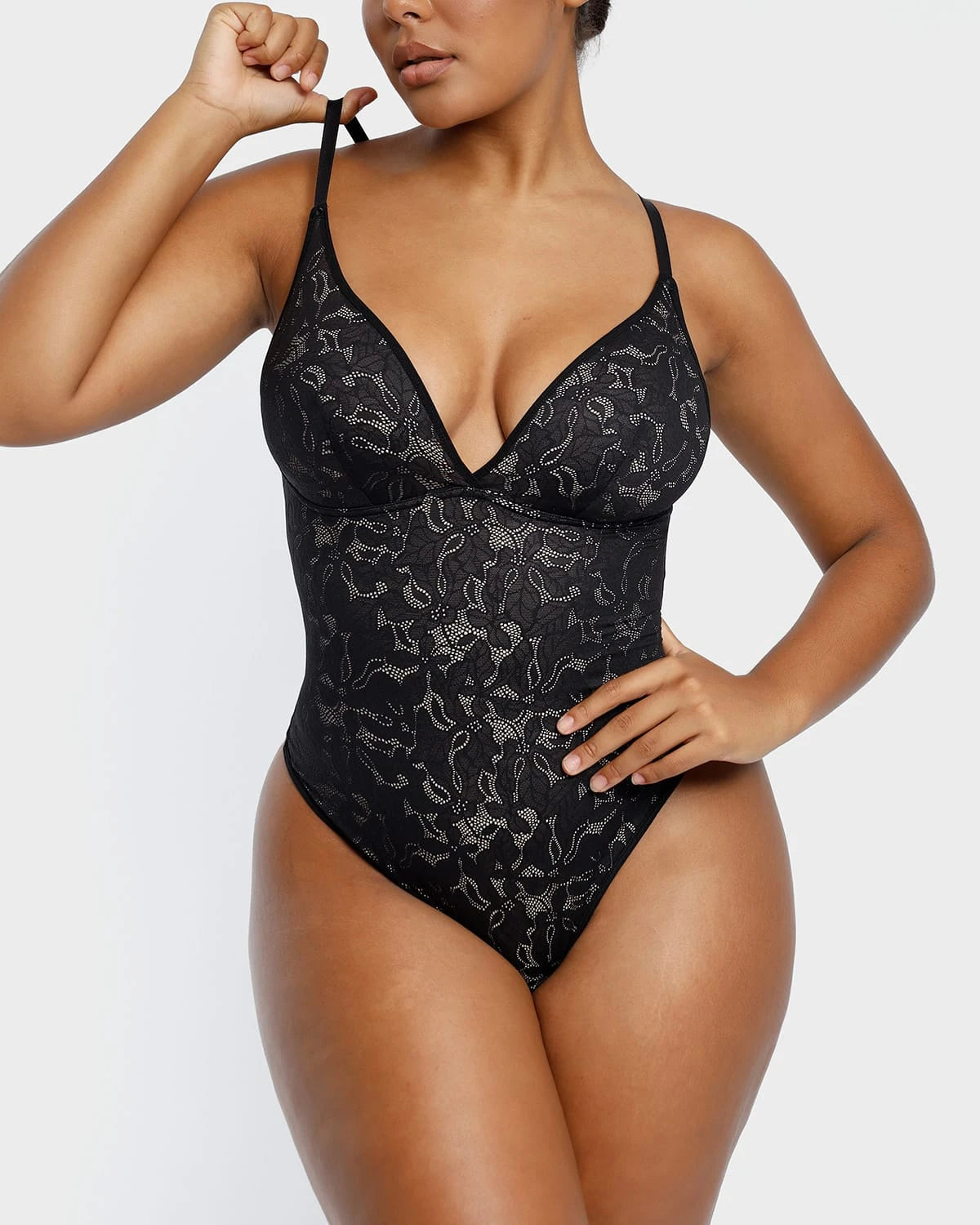 Compression Bodysuits for Post - Workout RecoveryLace Glamour Leavy Florals Cami Thong Bodysuit Compression Bodysuits for Post - Workout RecoveryLace Glamour Leavy Florals Cami Thong Bodysuit