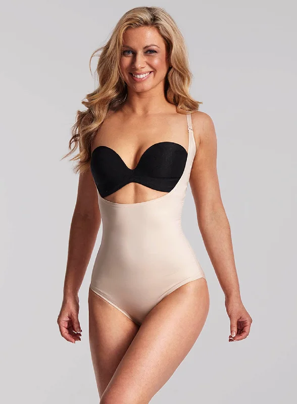 Sleeveless Bodysuits for a Cool and Casual Summer LookLaSculpte: Underbust Smooth Shaping Bodysuit Nude Sleeveless Bodysuits for a Cool and Casual Summer LookLaSculpte: Underbust Smooth Shaping Bodysuit Nude