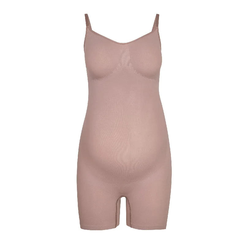 Button - Front Bodysuits with a Classic and Timeless AppealMATERNITY SCULPTING BODYSUIT MID THIGH | UMBER Button - Front Bodysuits with a Classic and Timeless AppealMATERNITY SCULPTING BODYSUIT MID THIGH | UMBER