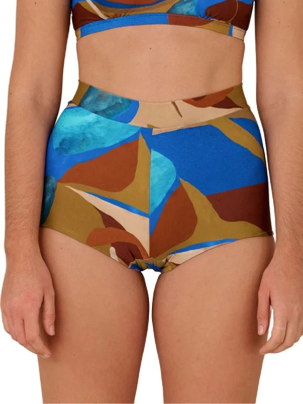 High - performance bikini with quick - drying fabric for active swimmersSol Short Water Print High - performance bikini with quick - drying fabric for active swimmersSol Short Water Print