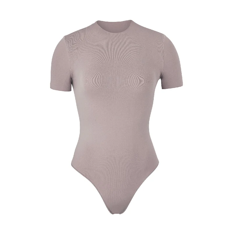 Sleeveless Bodysuits for a Cool and Casual Summer LookESSENTIAL T-SHIRT BODYSUIT | SMOKE Sleeveless Bodysuits for a Cool and Casual Summer LookESSENTIAL T-SHIRT BODYSUIT | SMOKE