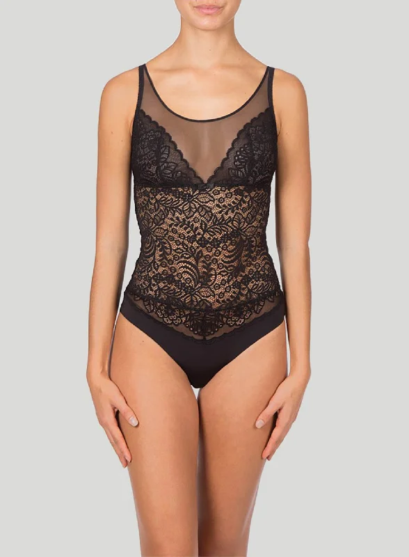 Button - Front Bodysuits with a Classic and Timeless AppealTriumph: Amourette Spotlight Bodysuit 01 Black Button - Front Bodysuits with a Classic and Timeless AppealTriumph: Amourette Spotlight Bodysuit 01 Black