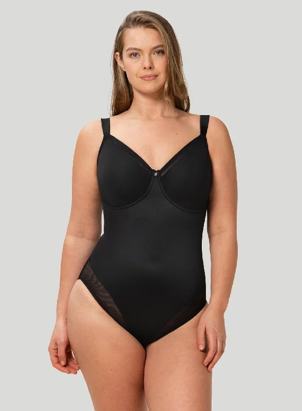 Cut - Out Bodysuits for a Trendy and Fashion - Forward StyleTriumph: True Shape Sensation Bodysuit Black Cut - Out Bodysuits for a Trendy and Fashion - Forward StyleTriumph: True Shape Sensation Bodysuit Black