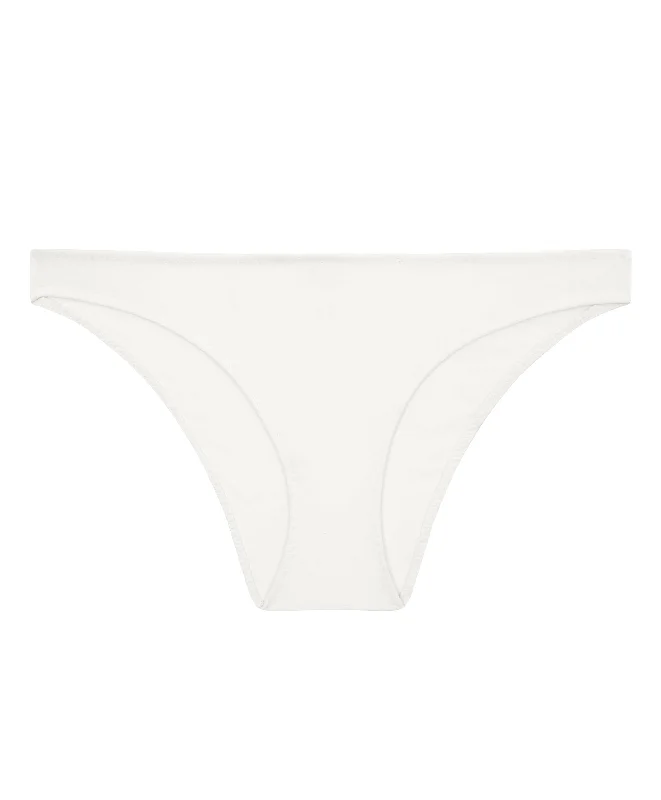 Ruched bikini with fabric gathers for a slimming effectmini bikini bottom
